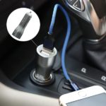 Sạc xe hơi 2 cổng sạc Usb 3,1A, 3 socket 12V (ổ mồi thuốc)